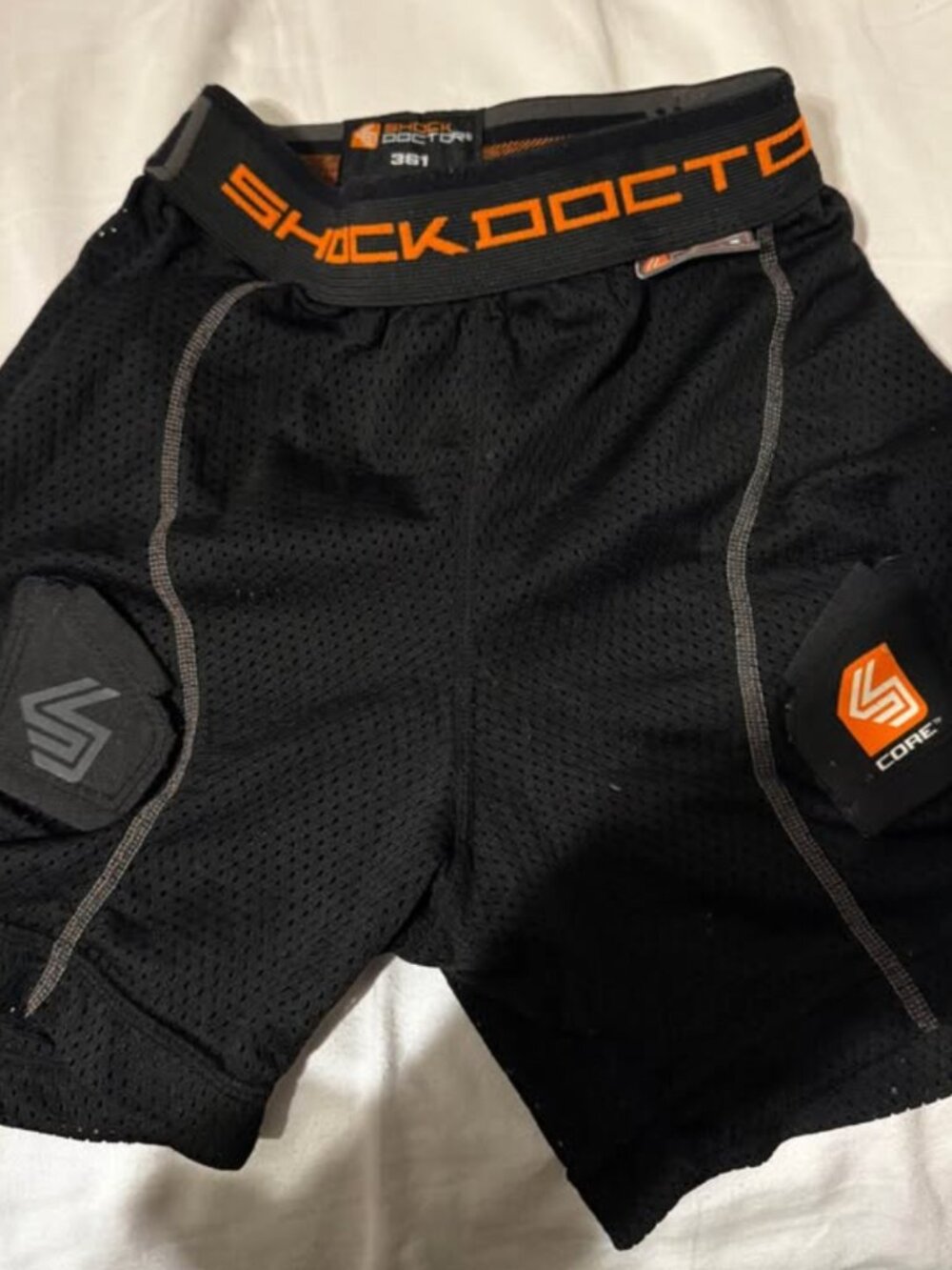 Shock Doctor youth ice hockey boys SMALL shorts